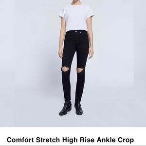 Re/done comfort stretch high rise jean